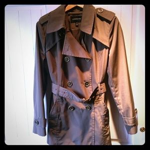 London Fog olive trench coat